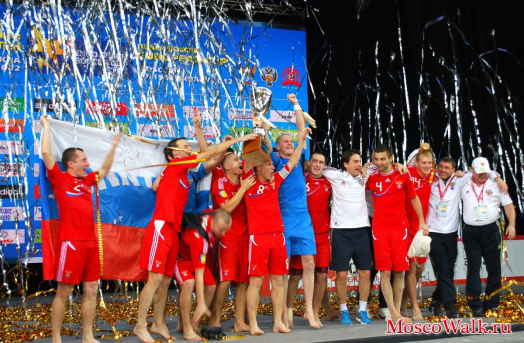 Сборная России победитель кубка Европы 2012